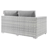 Convene Outdoor Patio Right-Arm Loveseat by Lefancy