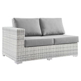 Convene Outdoor Patio Left-Arm Loveseat by Lefancy