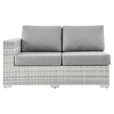 Convene Outdoor Patio Left-Arm Loveseat by Lefancy