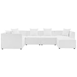 Saybrook 6-Piece Outdoor Patio Upholstered Sectional Sofa by Lefancy