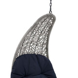 Landscape Hanging Chaise Lounge Outdoor Patio Swing Chair by Lefancy