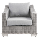 Conway Outdoor Patio Wicker Rattan Armchair by Lefancy