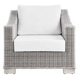 Conway Outdoor Patio Wicker Rattan Armchair by Lefancy