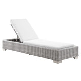 Conway Outdoor Patio Wicker Rattan Chaise Lounge by Lefancy