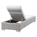 Conway Outdoor Patio Wicker Rattan Chaise Lounge by Lefancy