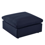 Commix Overstuffed Outdoor Patio Ottoman by Lefancy