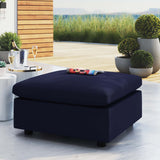 Commix Sunbrella® Outdoor Patio Ottoman by Lefancy