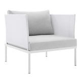 Harmony Sunbrella® Outdoor Patio Aluminum Armchair by Lefancy