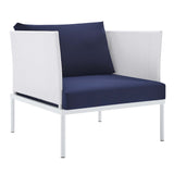 Harmony Sunbrella® Outdoor Patio Aluminum Armchair by Lefancy