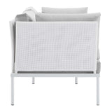 Harmony Sunbrella® Outdoor Patio Aluminum Loveseat by Lefancy