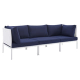 Harmony Sunbrella® Outdoor Patio Aluminum Sofa by Lefancy