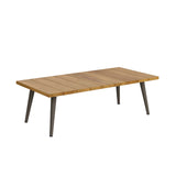 Meadow Outdoor Patio Teak Wood Coffee Table by Lefancy