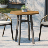 Meadow Outdoor Patio Teak Wood Dining Table by Lefancy