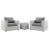 Convene 3-Piece Outdoor Patio Set by Lefancy