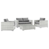 Convene 4-Piece Outdoor Patio Set by Lefancy