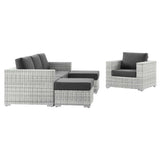 Convene 4-Piece Outdoor Patio Set by Lefancy