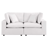 Commix Overstuffed Outdoor Patio Loveseat by Lefancy