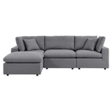 Commix 4-Piece Sunbrella® Outdoor Patio Sectional Sofa by Lefancy