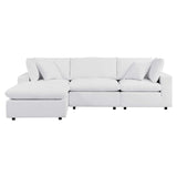 Commix 4-Piece Sunbrella® Outdoor Patio Sectional Sofa by Lefancy