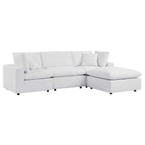 Commix 4-Piece Sunbrella® Outdoor Patio Sectional Sofa by Lefancy