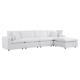 Commix 5-Piece Sunbrella® Outdoor Patio Sectional Sofa by Lefancy