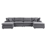 Commix 6-Piece Sunbrella® Outdoor Patio Sectional Sofa by Lefancy