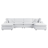 Commix 6-Piece Sunbrella® Outdoor Patio Sectional Sofa by Lefancy