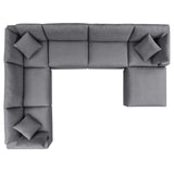 Commix 7-Piece Sunbrella® Outdoor Patio Sectional Sofa by Lefancy