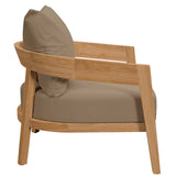 Brisbane Teak Wood Outdoor Patio Armchair by Lefancy