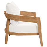 Brisbane Teak Wood Outdoor Patio Armchair by Lefancy