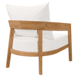 Brisbane Teak Wood Outdoor Patio Armchair by Lefancy