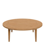 Brisbane Teak Wood Outdoor Patio Coffee Table by Lefancy