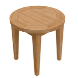 Brisbane Teak Wood Outdoor Patio Side Table by Lefancy