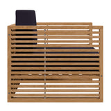 Carlsbad Teak Wood Outdoor Patio Armchair by Lefancy