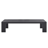 Tahoe Outdoor Patio Powder-Coated Aluminum Coffee Table by Lefancy