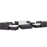 Venice 8 Piece Outdoor Patio Sofa Set by Lefancy