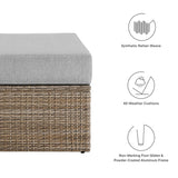 Convene Outdoor Patio Ottoman by Lefancy