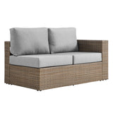 Convene Outdoor Patio Right-Arm Loveseat by Lefancy