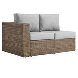 Convene Outdoor Patio Left-Arm Loveseat by Lefancy