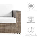 Convene Outdoor Patio Loveseat by Lefancy