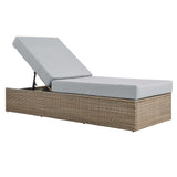 Convene Outdoor Patio Chaise Lounge Chair by Lefancy