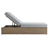 Convene Outdoor Patio Chaise Lounge Chair by Lefancy