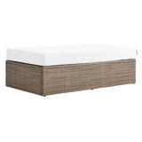 Convene Outdoor Patio Rectangle Ottoman by Lefancy