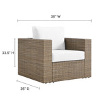 Convene Outdoor Patio Armchair by Lefancy