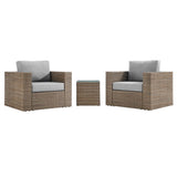 Convene 3-Piece Outdoor Patio Furniture Set by Lefancy