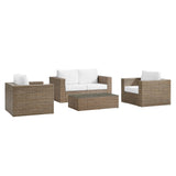 Convene 4-Piece Outdoor Patio Furniture Set by Lefancy