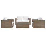 Convene 4-Piece Outdoor Patio Furniture Set by Lefancy