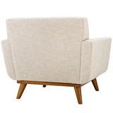 Engage Upholstered Fabric Armchair by Lefancy