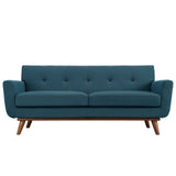 Engage Upholstered Fabric Loveseat by Lefancy