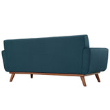 Engage Upholstered Fabric Loveseat by Lefancy